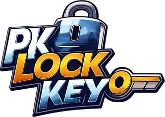 pk lock key লোগো